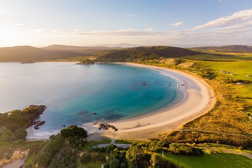 Aerial View Matai Bay