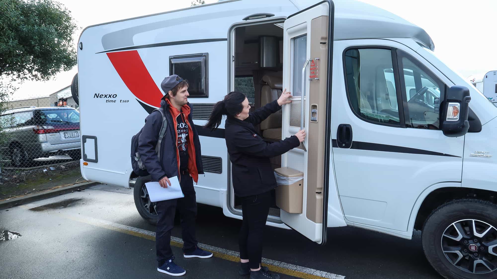 RV pick up inspection 