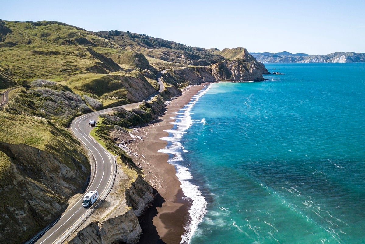 Enjoy the scenery during your NZ campervan holiday
