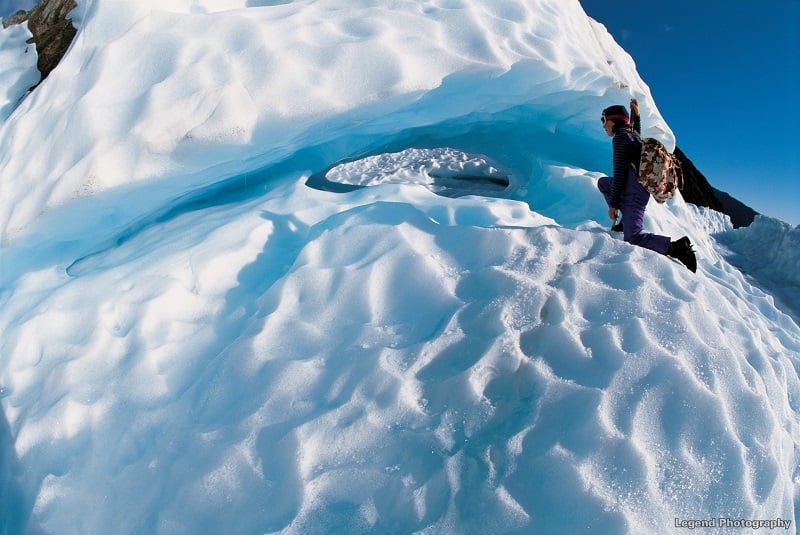 Glacier walk on Fox Glacier New Zealand