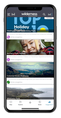 App on mobile_Wilderness