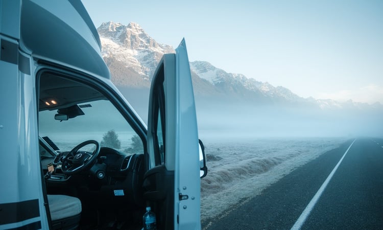 milford-sound Winter frost