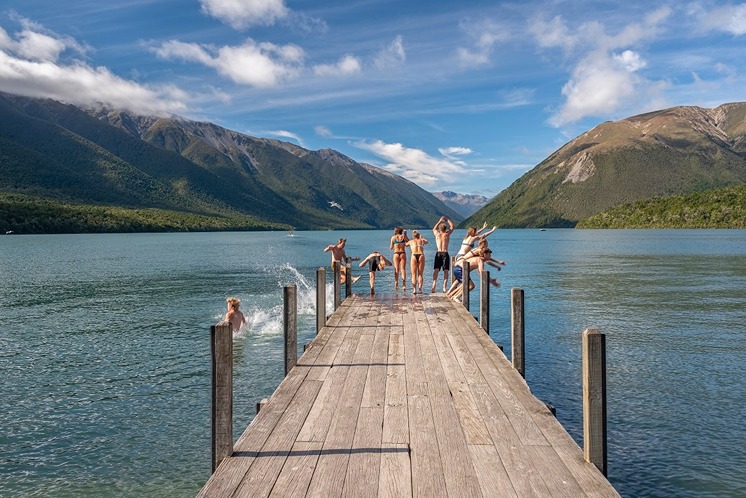 Lake Rotoiti Jetty taken by Oliver Weber, credit www.nelsontasman.nz