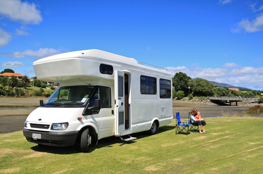 A motorhome owned by private owner