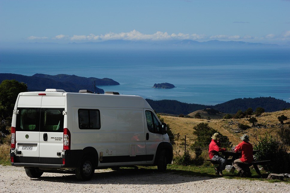 A campervan owned by private owner