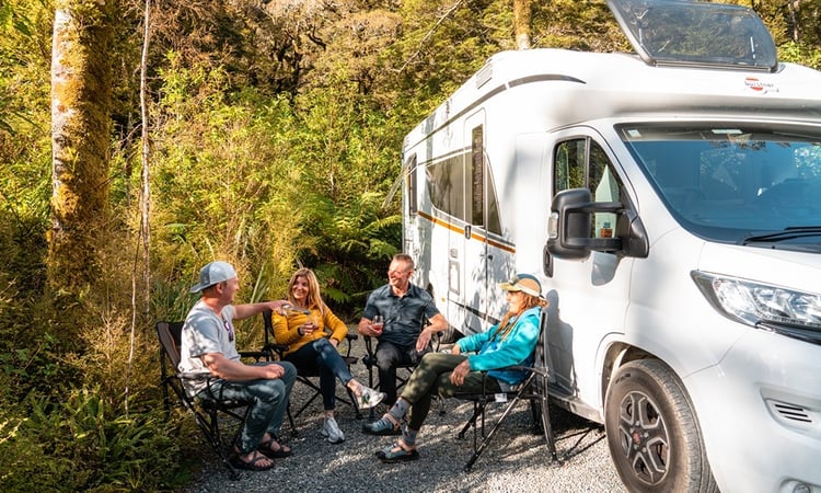 Milford Sound campsite 3
