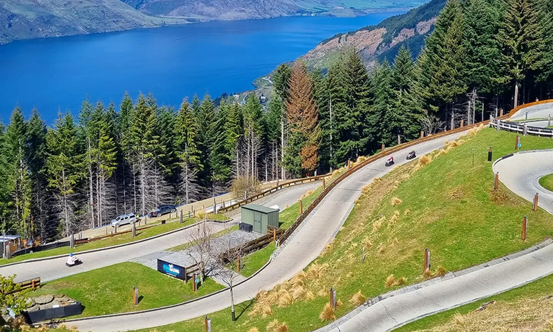 Queenstown luge and lake