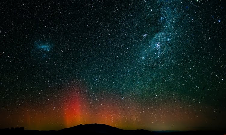 Evan Cheung_ Southern Lights Lake Pukaki Freedom Camping 2023