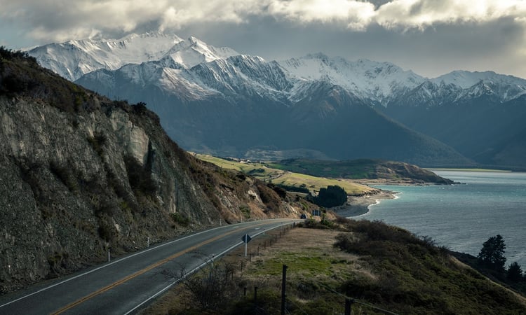 Lake Hawea winter
