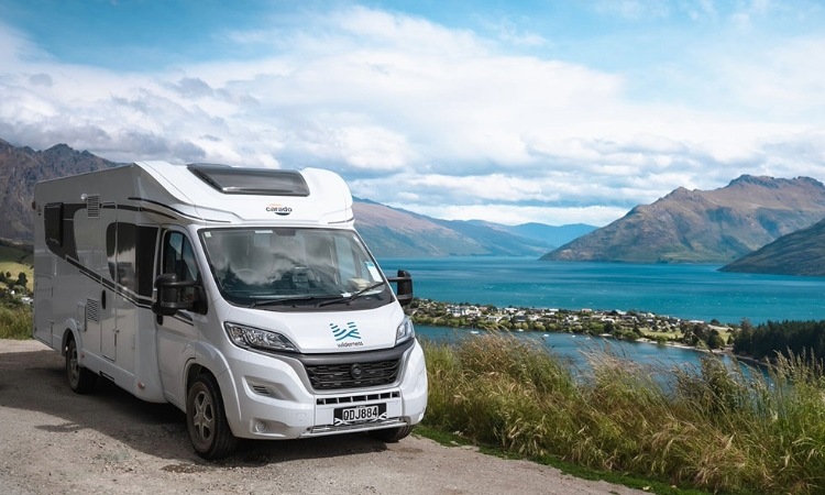 A Wilderness motorhome in Queenstown, New Zealand