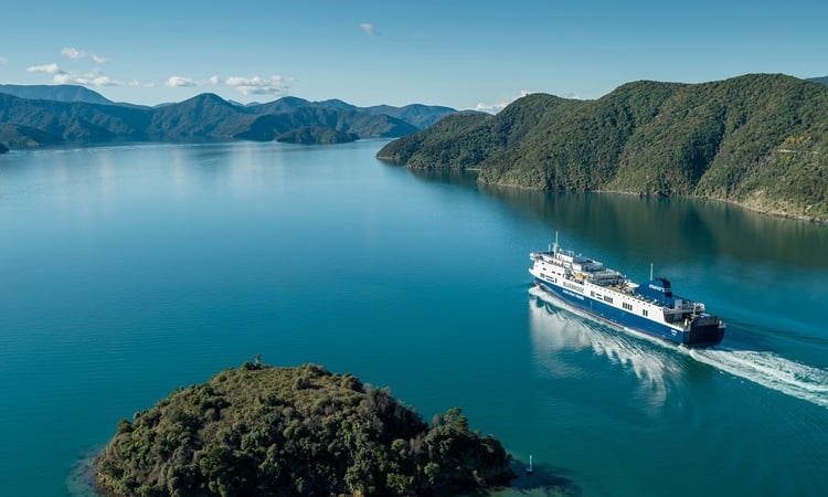 Bluebridge leaving Picton