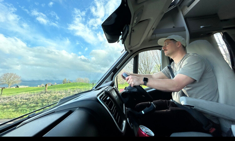 Motorhome driver