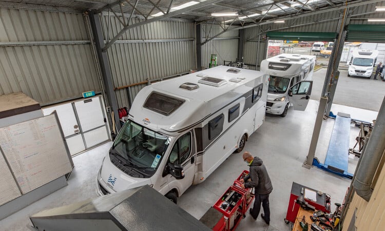 Motorhome workshop