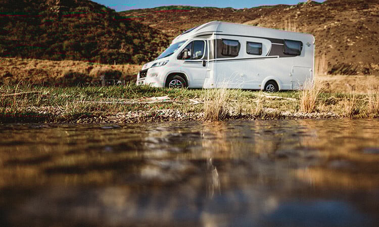 Off road in motorhome