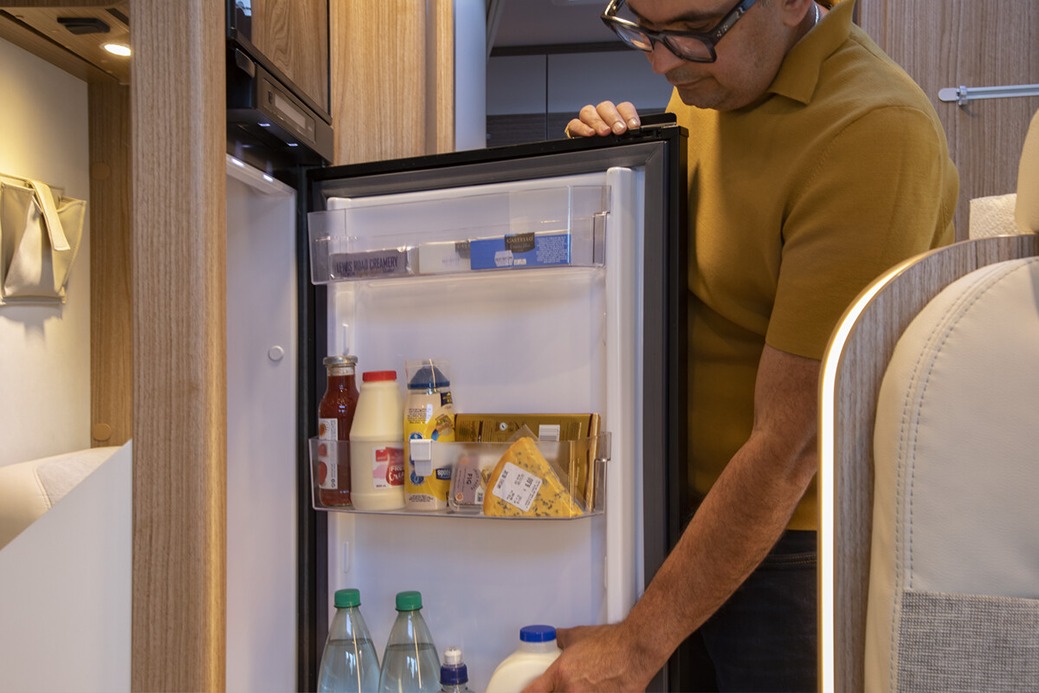 Checking items in fridge