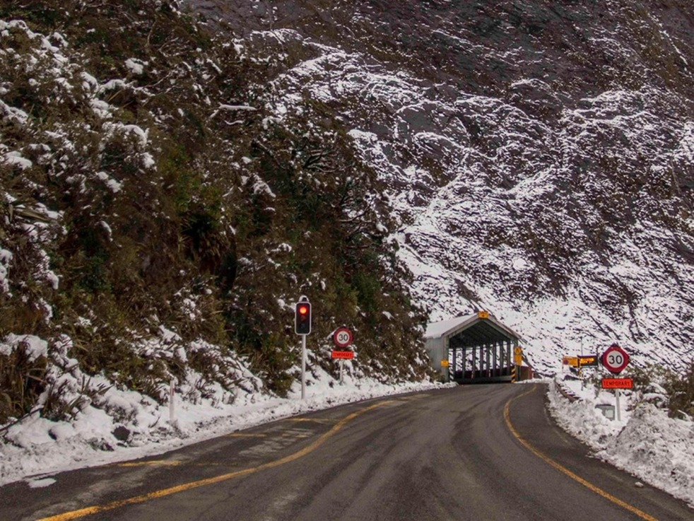 Homer Tunnel,  credit to  Great South