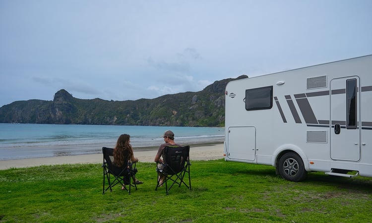 Taupo Bay camping chairs