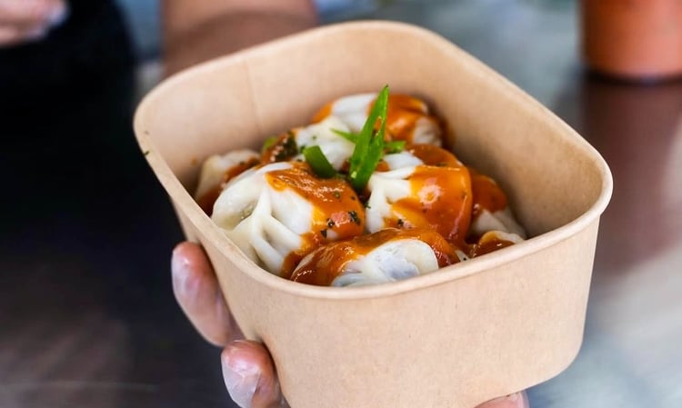 Momo Bird dumplings