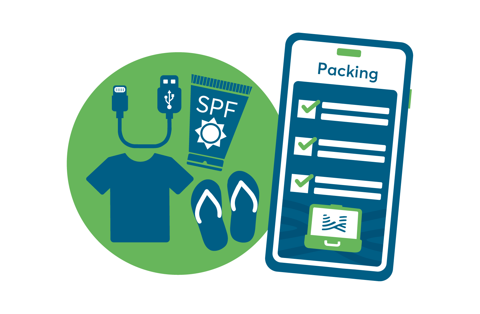 Rental Tools and Guides page tiles_Packing list