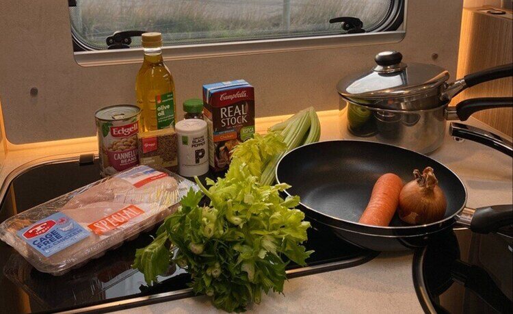 Chicken chilli ingredients