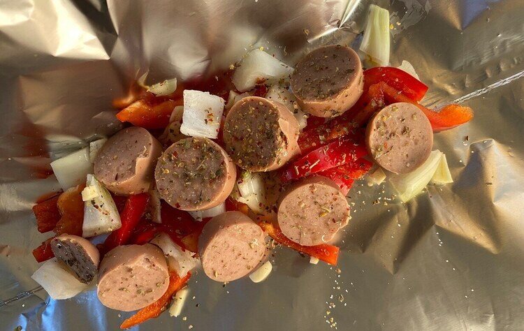 Meat lovers BBQ parcel