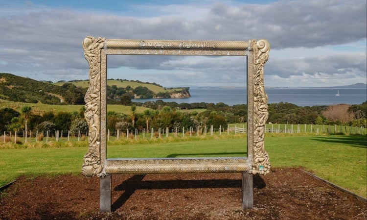 Shakespear regional park frame