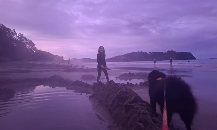 Hot water beach