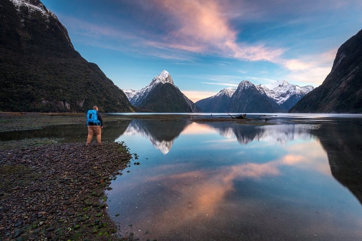 Milford Sound View reflection
