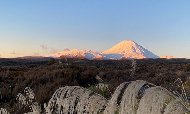 Mount Ruapehu sunset