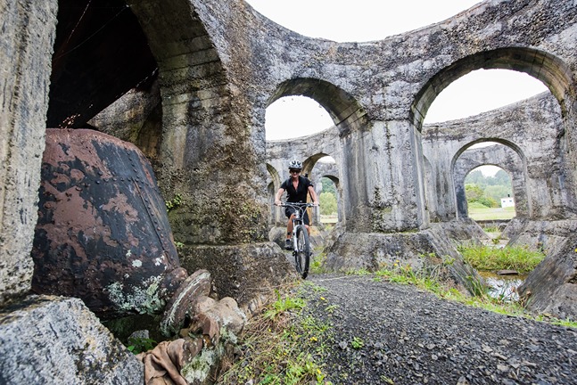 Hauraki Rail Trail - Victoria Battery (Credit to Brent Purcell)