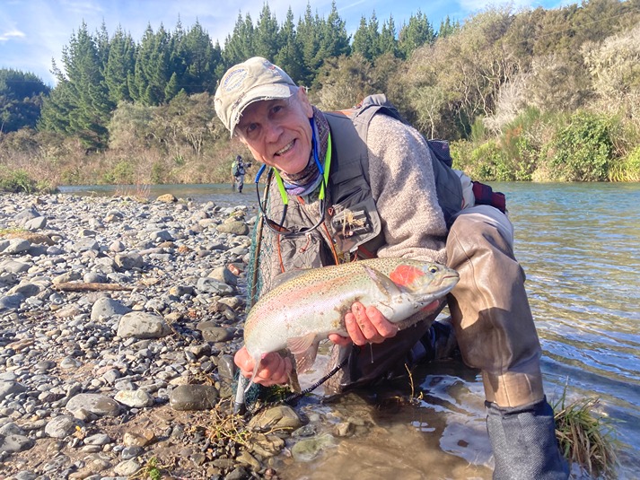 fisherman John with his catch
