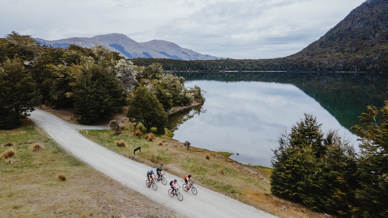 Around the Mountains Cycle Trail - Mavora Lakes - Southland, New Zealand - Credit Great South