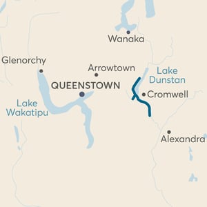 Lake Dunstan Trail Map