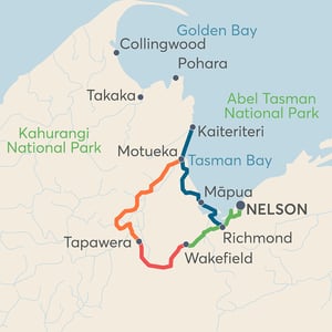 The Great Taste Trail Map