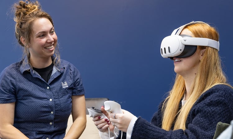 VR driver training - Millie testing
