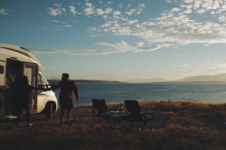 Couple-enjoys-novel-travel-experience-of-Wilderness-Motorhome