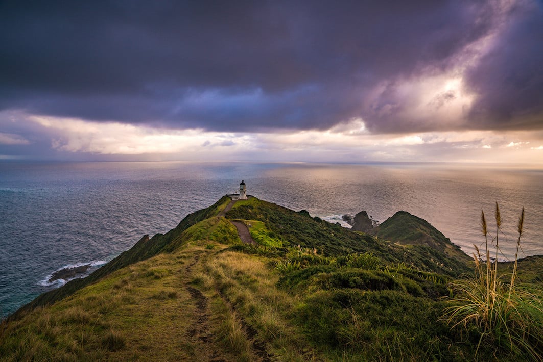 A moody morning at spiritual Cape Reinga