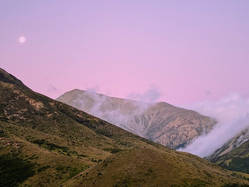 Mountain view from Avalanche Peak