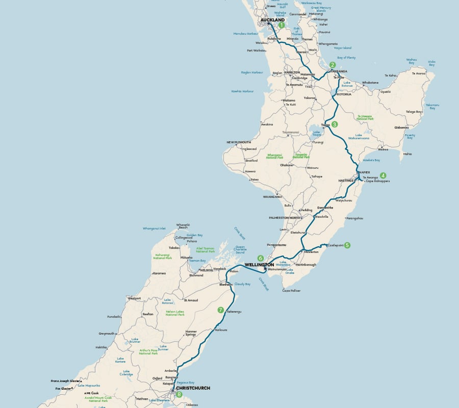 New Zealand foodie road trip itinerary