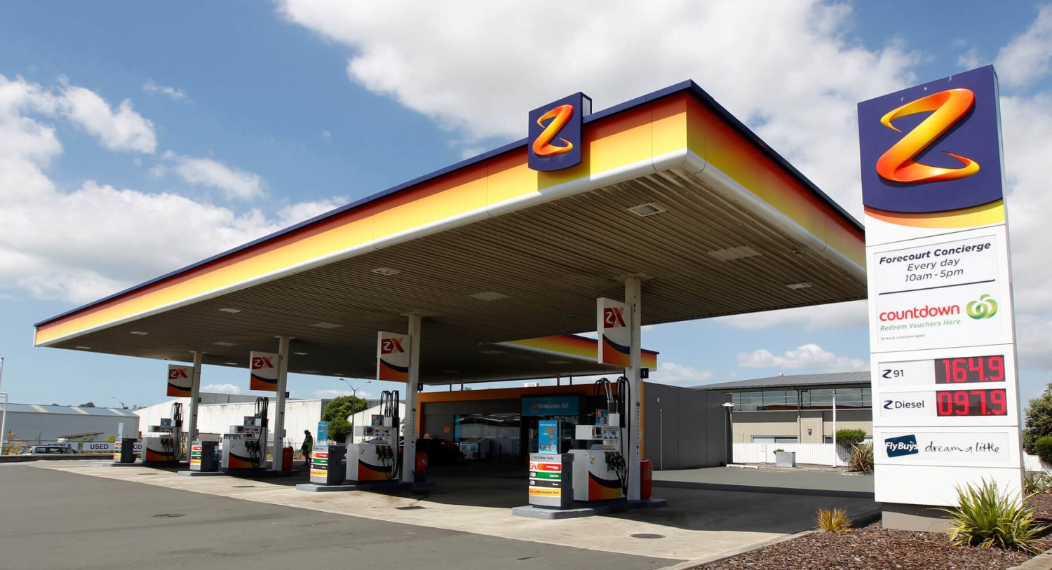 Z petrol station new zealand
