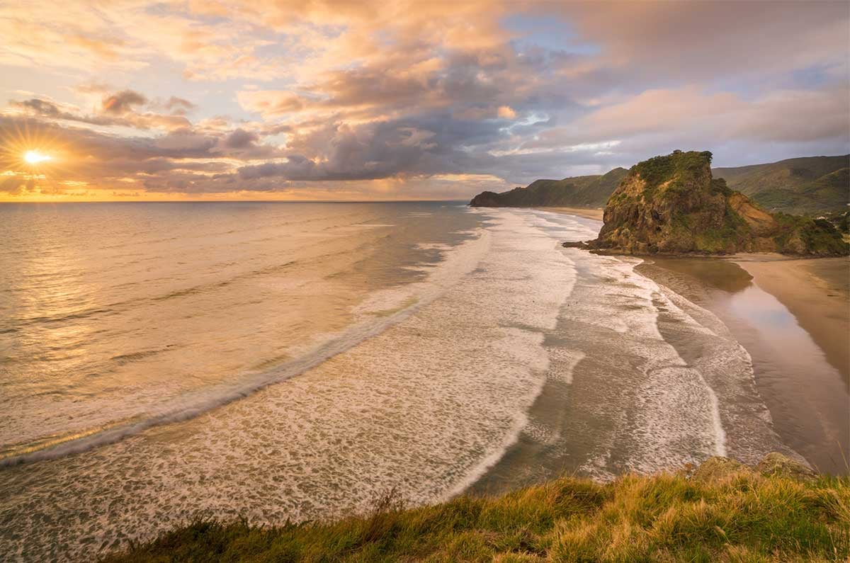 Sunset-at-Piha