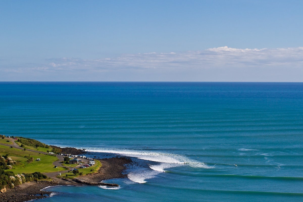 Raglan a top surf destination in New Zealand