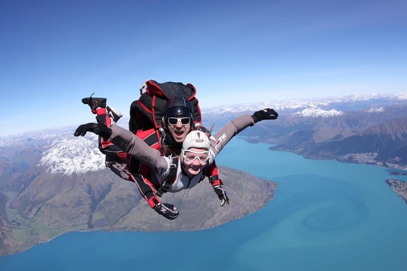 Skydiving in Queenstown New Zealand