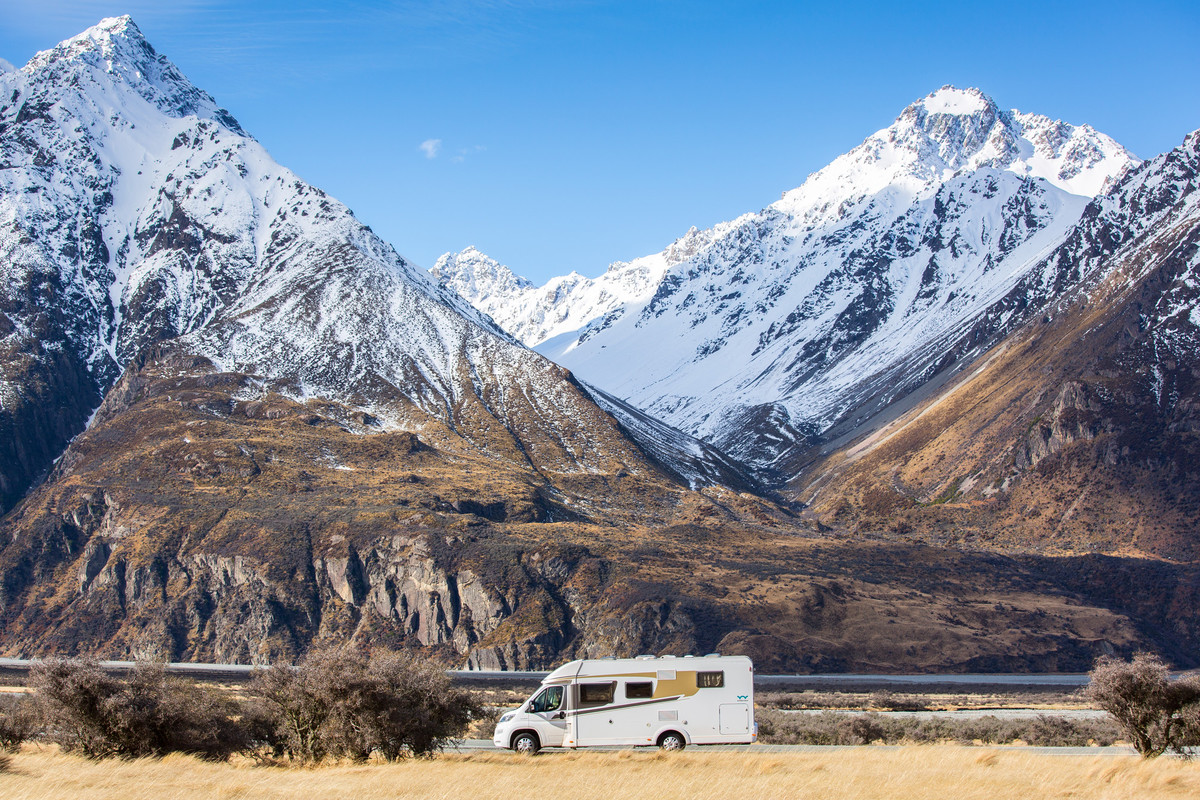 South Island Family motorhome holiday