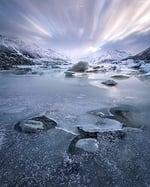 Tasman Lake Sunrise