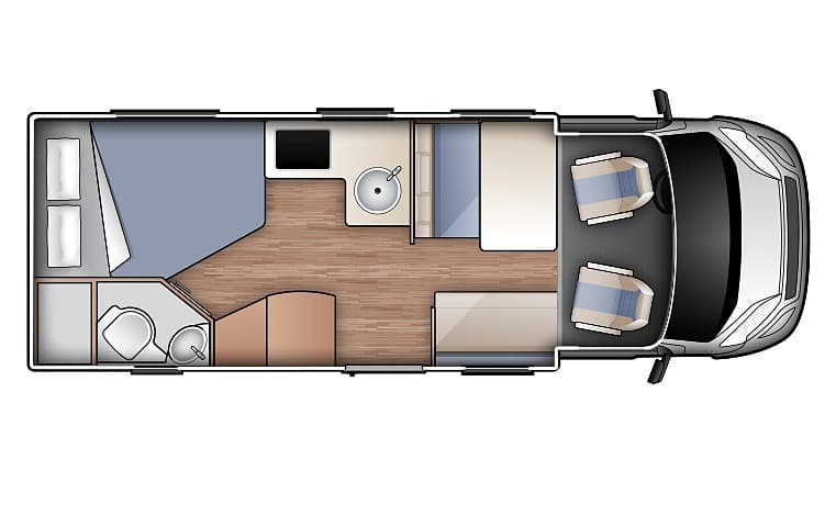 Compact for 4 - Four Berth Motorhome | Wilderness Motorhomes - Interior #1