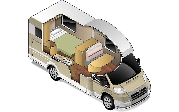The Wave 2 Motorhome - Interior #2