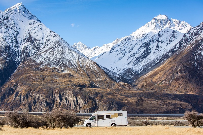 Campervan holiday in New Zealand in a Wilderness Motorhome