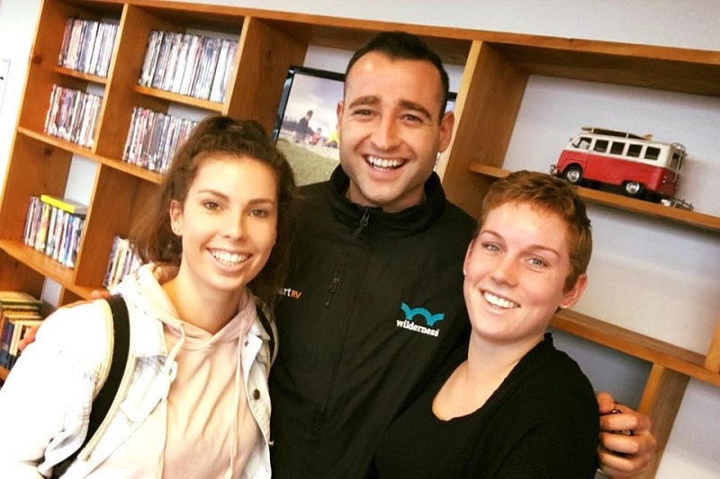 Fernando with Wilderness Motorhome Guests