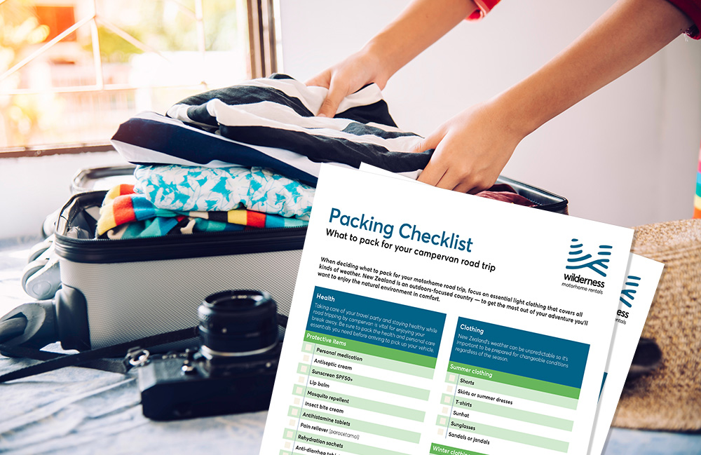 Motorhome Road Trip Packing Checklist